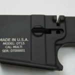 Daytona Tactical Laser Engraved 80% lower receiver left side engraving