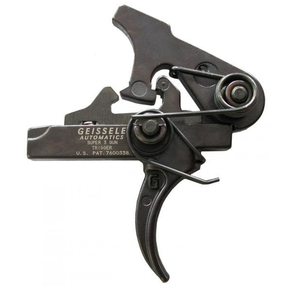 geissele super 3 gun AR-15 and AR-10 single stage trigger curved