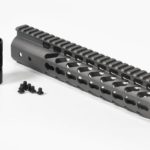 10 inch Slim Keymod free float handguard Rail for the AR-15 rifle