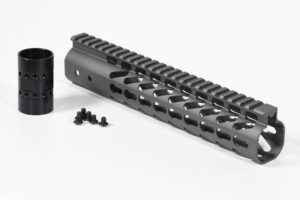 10 inch Slim Keymod free float handguard Rail for the AR-15 rifle