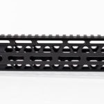 10 inch m-lok lightweight handguard rail with attachment points 3 sides