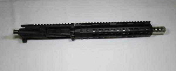 10.5_stainless_with_ultralignt_keymod 10.5 inch stainless steel built upper 223 wylde