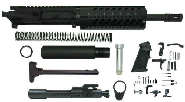 300 10.5 inch blackout pistol kit upper assembled with NO lower