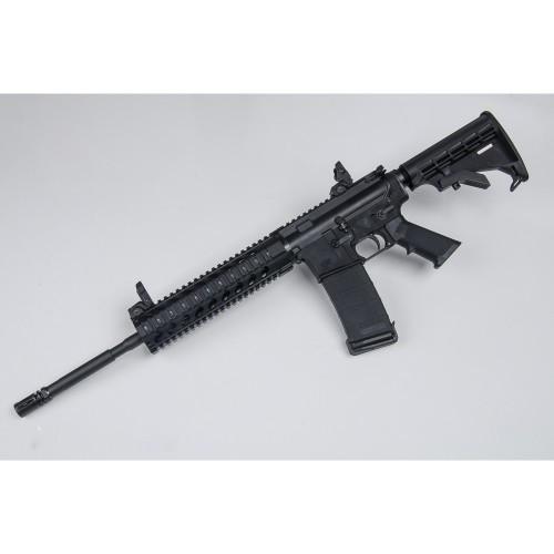 jar-15 16" rifle with 10" quad rail and flip up sights