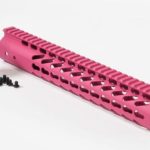 12-inch-Pink-Slim-keymod-handguard-rail