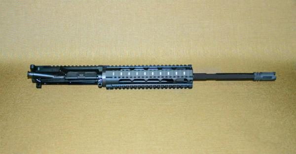 16-1x9-10-free-float AR 15 Complete Upper 16" 1 x 9 with 10" free float handguard
