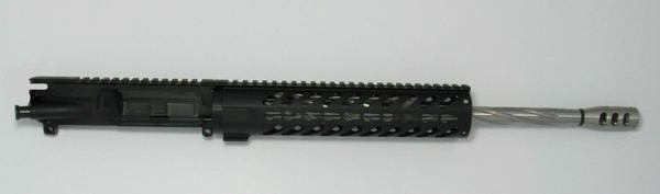 16 inch spiral fluted ar-15 upper complete