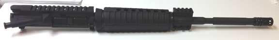 16" M4 1x7 5.56, Carbine Single Rail Height Gas Block
