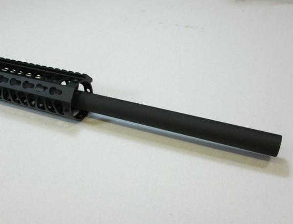 24 inch upper Bull barrel with 15 inch keymod Rail