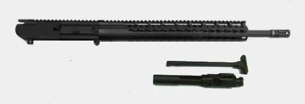 308_complete_upper_18_inch 308 complete upper 18 inch black