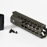 AR-15 7" light weight free float keymod handguard od green