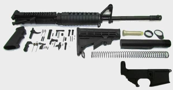 762x39_A2_Upper_Rifle_Kit_with_Lower 7.62x39 AR-15 Rifle Kit with A2 sight tower including lower