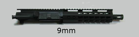 9mm AR pistol upper