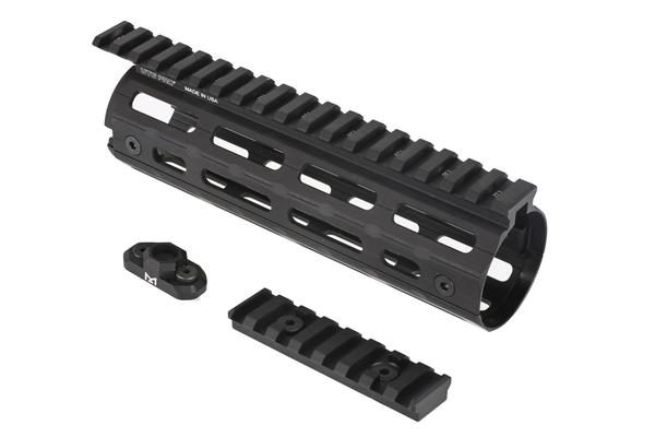 utg leapers super slim pro drop in handguard with m-lok system