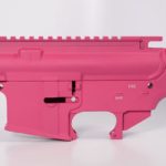 80 lower receiver and completely machined upper Set Cerakote Pink