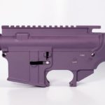 80 lower receiver and completely machined upper Cerakote Purple Set