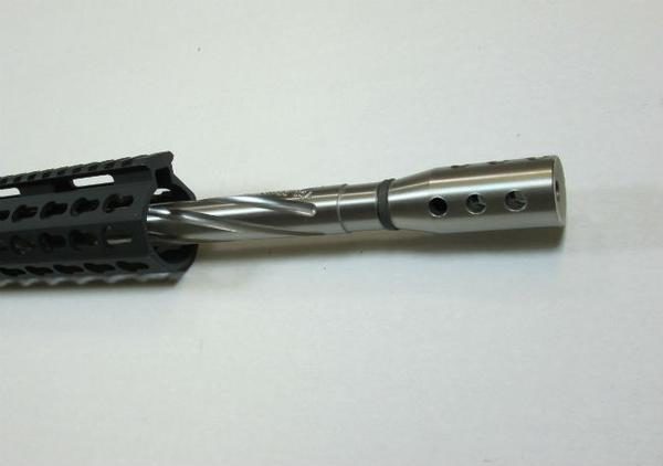 20 inch upper with Stainless Steel Spiral Fluted Barrel