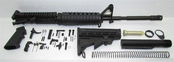 a2_16_rifle_kit 16 inch AR-15 upper with A2 sight tower without 80% Lower