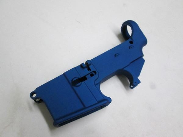ar 15 blue 80 lower receiver 80 percent Lower receiver blue to build your custom AR15 Rifle