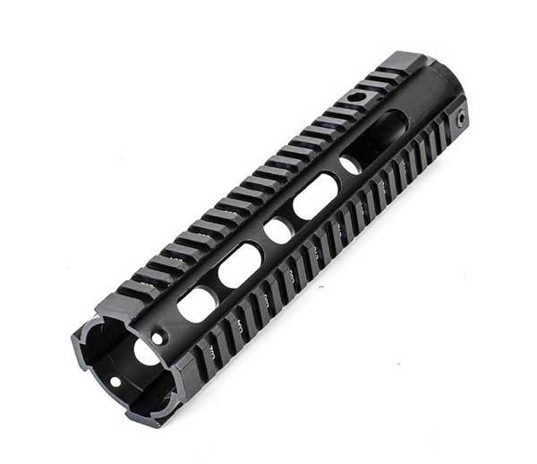 10" free floating quadrail handguard