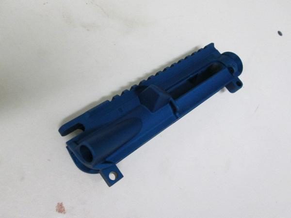 AR 15 Stripped Upper blue