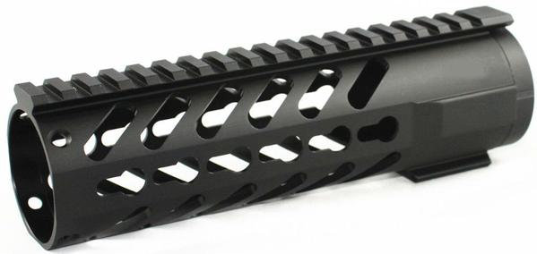 7 inch free float keymod rail