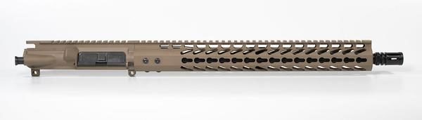 fde 16" upper with keymod rail and flash hider mil spec