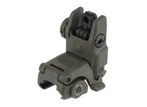 magpul mbus generation 2 rear flip-up sight - od green