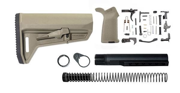magpul-slk-lower-build-kit-flat-dark-earth_grande magpul MOE SL-K lower build kit stock lower parts kit stock hardware moe grip - FDE