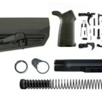 magpul moe SL-K lower build with stock, lower parts kit, and stock hardware - od green