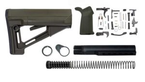 magpul STR Lower Build Kit including stock, lower parts kit - OD Green