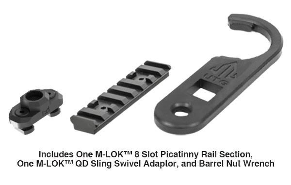 Leapers utg Pro M-Lok AR-15 15" super slim Free Float handguard