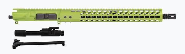 zombie-green-AR-15-16-inch-15-inch-keymod-upper-with-m16-bcg-and-ch_grande 16" upper zombie green 15" keymod rail including BCG
