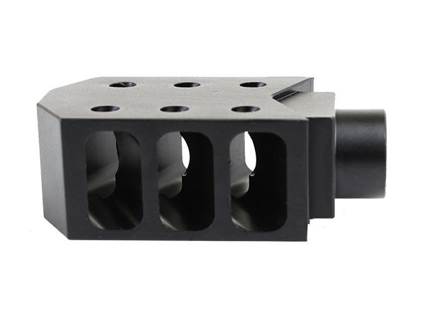 .223 / 5.56 muzzle brake with barret style design