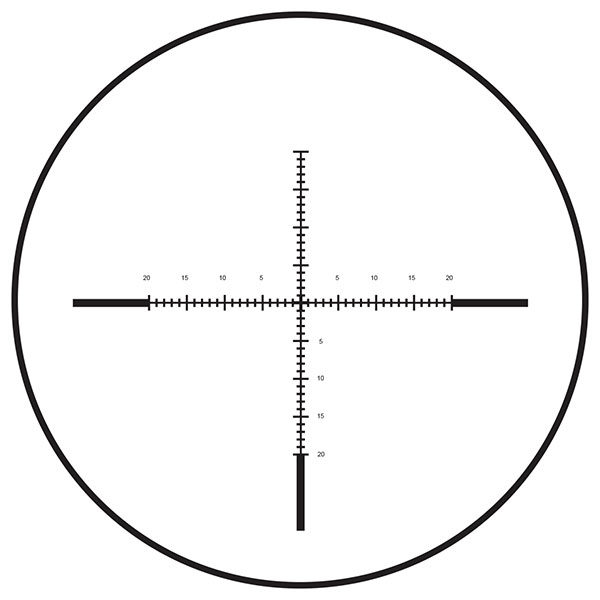 burris optics 4.5-14x42 rifle scope with long range reticle plex