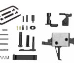 cmc 3.5 lb. straight drop in trigger with lower parts build kit including kns anti-walk pins