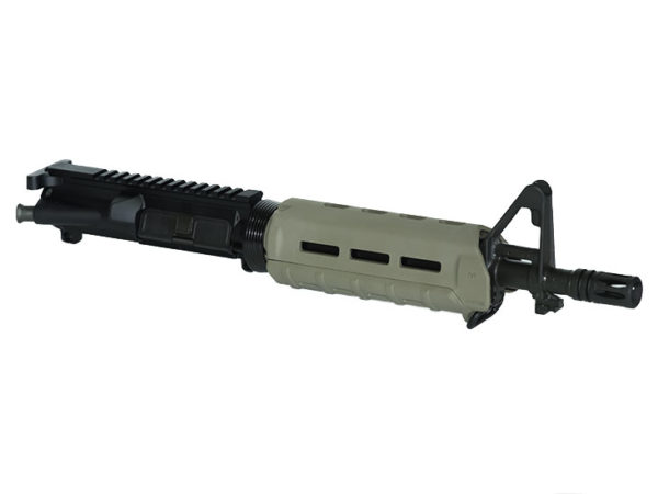 psa 10.5" 5.56 Upper with A2 Sight base and Moe m-lok handguard FDE