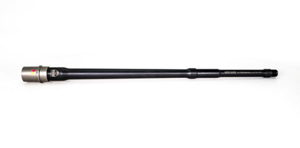 10BC8R18NGQ-5R-NP3-1 Faxon Firearms 6.5 Creedmoor 18" Rifle Length AR-308/AR-10 Match Series Barrel with Big Gunner Profile in Black Nitride