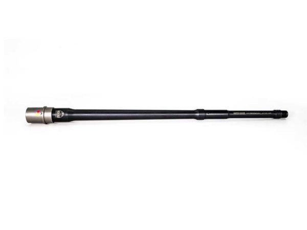 10BC8R20NGQ-5R-NP3-1 Faxon Firearms 6.5 Creedmoor 20" Rifle Length AR-308/AR-10 Match Series Barrel with Big Gunner Profile in Black Nitride