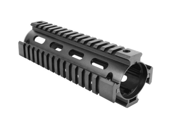AIM Sports AR-15/M4 6.5" Two-Piece Quad Rail in Black