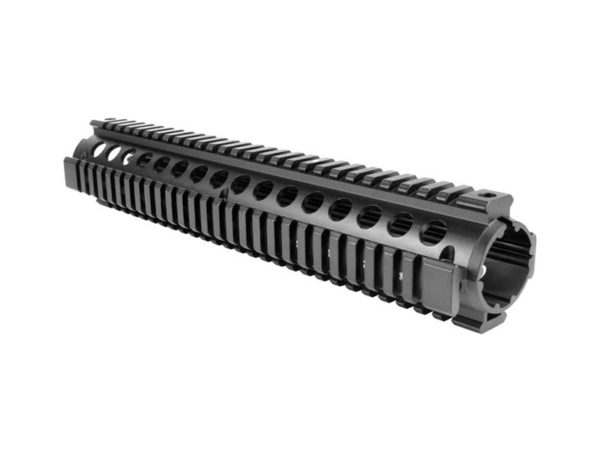 AIM Sports AR-15/M4 12" Two-Piece Quad Rail in Black