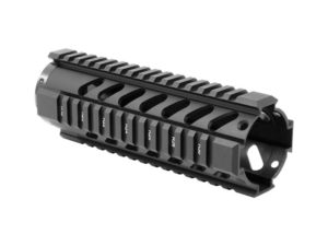 AIM Sports AR-15 7" Free Float Quad Rail - Black