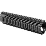 AIM Sports AR-15 10" Free Float Quad Rail in Black