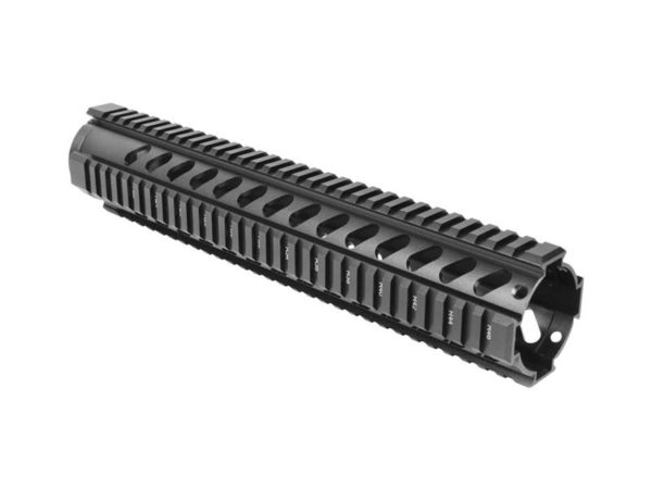 MT062 AIM Sports AR-15 12" Free Float Quad Rail in Black