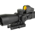 NcSTAR 3-9x42 USS GenII Mil-Dot with Micro Red Dot