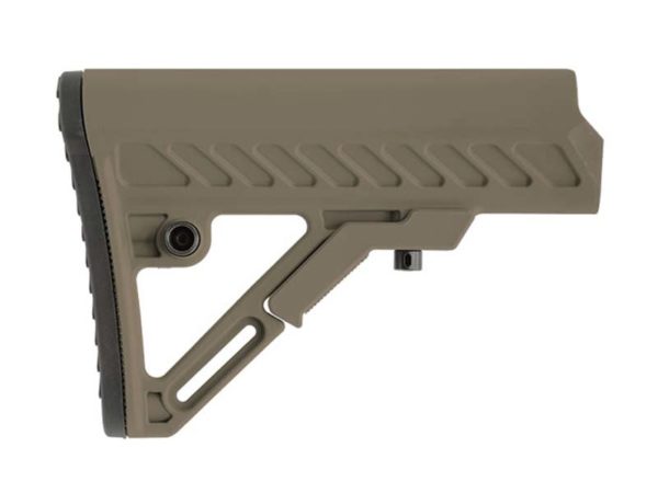 RBUS2DM-1 Leapers UTG Pro AR-15 Ops Read S2 MIL-SPEC Stock Kit in Flat Dark Earth FDE
