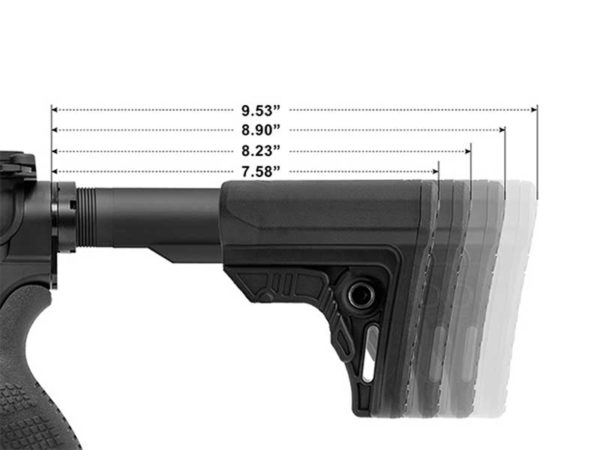 Leapers UTG Pro AR-15 Ops Ready S4 Stock Kit in Black