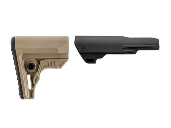 Leapers UTG Pro AR-15 Ops Ready S4 Stock in Flat Dark Earth FDE