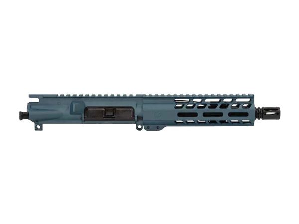 ghost-firearms-75-556-nato-upper-blue-titanium1 Ghost Firearms Elite 7.5″ 5.56 NATO Pistol Upper (No BCG, No Charging Handle) – Blue Titanium