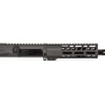 Ghost Firearms Elite 7.5″ 5.56 NATO Pistol Upper in Tungsten Grey *Does not include Charging Handle or Bolt Carrier Group The Ghost Firearms Elite 7.5″ 5.56 NATO Pistol Upper with 7″ Ghost Rail in Tungsten Grey Cerakote Finish is an AR-15 Pistol Upper.  It features a 7.5″ Barrel with a 1:7″ twist and an A2 Birdcage Flash Hider to finish it off.  The 7″ free floating M-LOK Ghost Rail is matching Tungsten Grey Cerakote and engraved with the Ghost ‘G’.  Also, the Ghost MIL-SPEC 7075-T6 Aluminum Upper Receiver is Tungsten Grey Cerakote Finish. Ghost Firearms Elite 7.5″ 5.56 NATO Pistol Upper Features: 5.56 NATO Chamber (Fires both .223 and 5.56 ammunition) 7.5″ 4150 M4 Barrel Black Nitride Finish 1 in 7″ twist 1/2″ x 28 thread Pistol-Length gas system Ghost Firearms 7″ Free Floating M-LOK Handguard Ghost Firearms 7075-T6 Aluminum MIL-SPEC Upper Receiver Tungsten Grey Cerakote Finish
